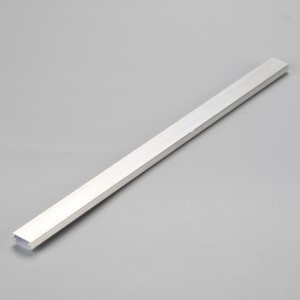 Slank U-vorm LED aluminium kanaal 1707 voor ledstrips aluminium balkprofiel