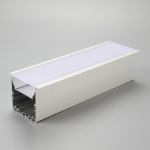 Aluminium materiaal 6063 aluminium LED-profiel plafondverlichting