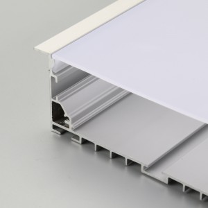 LED aluminium profiel met platte PC diffuser