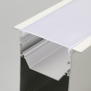 Ultrabreed LED-rail aluminium met hoge afdekking 5575 LED-licht binnenshuis