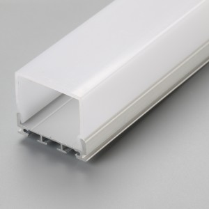 Ophanging / clip LED lineaire lichtbehuizing, aluminium, matte afdekking, fittingen, accessoires