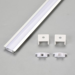 Verzonken LED-strip lineair aluminium kanaalprofiel