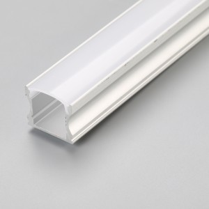 Aangepast LED-strip aluminium kanaalprofiel voor wand