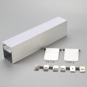 Geëxtrudeerd aluminium U-kanaal LED-strip lineair profiel