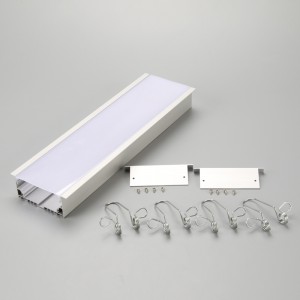 Geanodiseerd aluminium profiel voor led-paneel striplicht