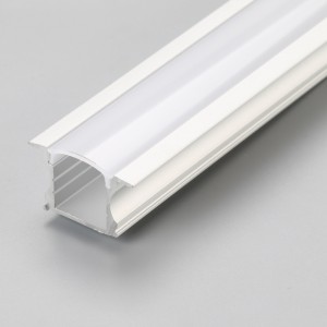 6063 T5 geanodiseerde led aluminium rails