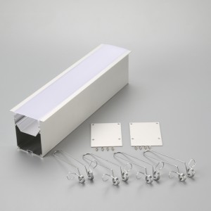Hoogwaardig aluminium U-vorm lineair LED-striplichtprofiel